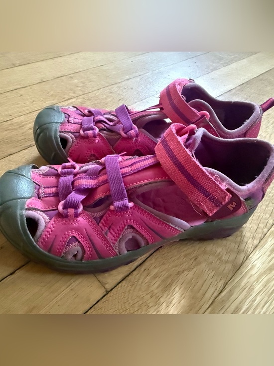 Merrell Other - Merrell Hydro Kid's Closed Toe Camp Sandals Girls Size 2